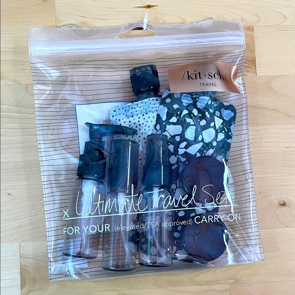 Kitsch Ultimate Travel Set travel bottles and containers